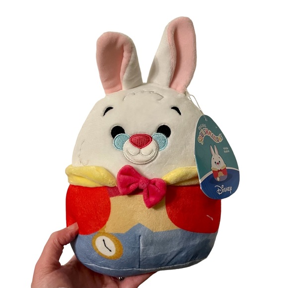 Squishmallows Other - Squishmallows Disney White Rabbit Alice In Wonderland NWT